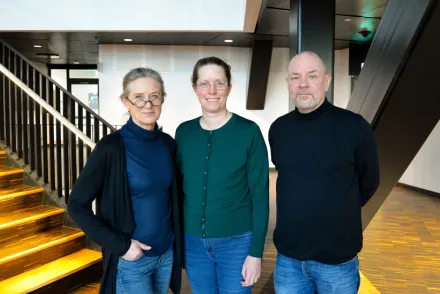 Marika Möller, Alison Godbolt and Andreas Andersson