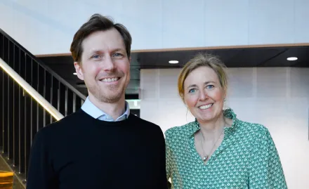 Portrait of Sven Alfonsson and Cecilia Odlind