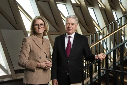 Anna Martling och Björn Savén.