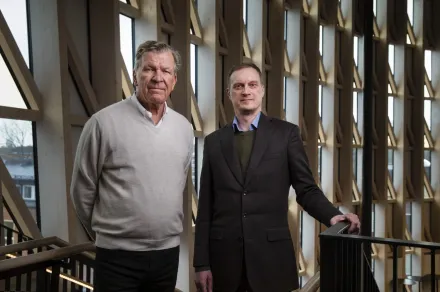 Mats Arnhög och Sten Linnarsson