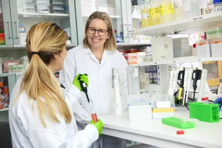 Sophie Erhardt, Head of the department of Physiology and Pharmacology. 
