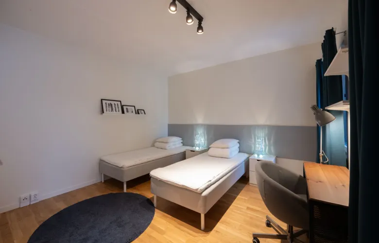 Picture of double room in shared 4-bedroom apartment, KI Residence Flemingsberg