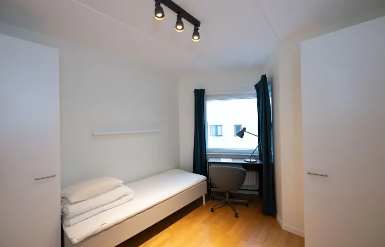 Picture of room in shared apartment, KI Residence Flemingsberg.