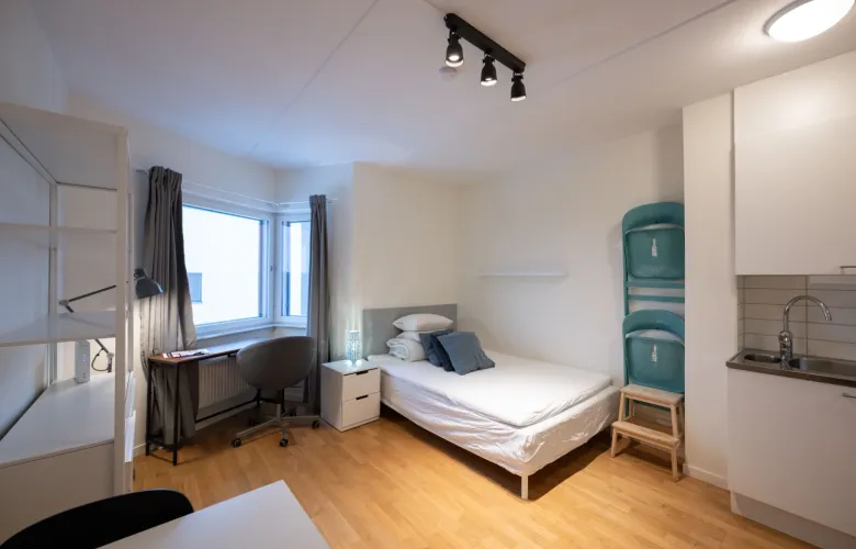 Room in studio apartment, KI Residence Flemingsberg