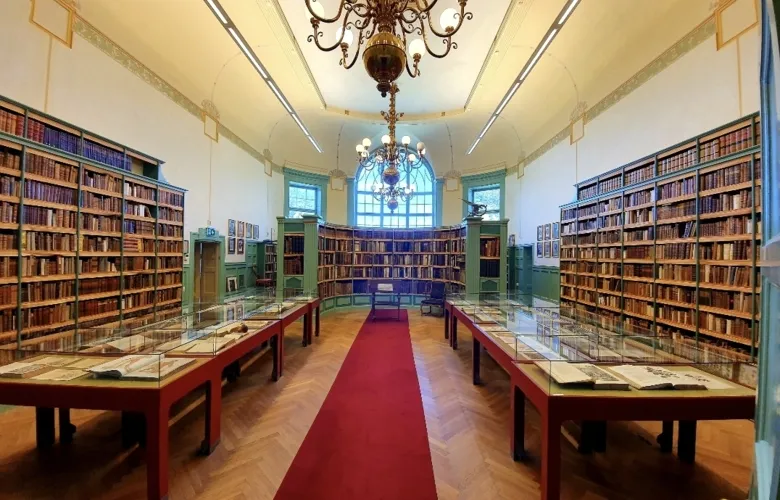 Hagströmer Library, tingssalen interior.